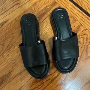 Slip on sandals